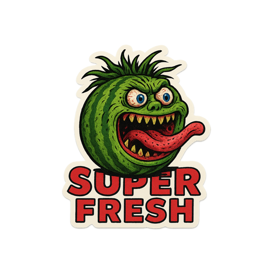 SuperFresh brand identity and logo by evolvekid, Philadelphia graphic designer