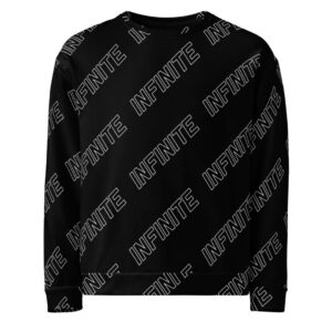 Infinite All Over Print Sweatshirt (White Logo)