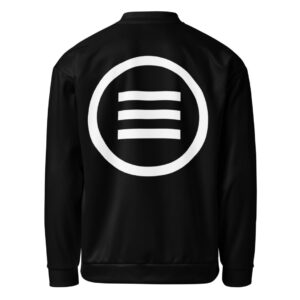 Evolve Bomber Jacket - White Logo