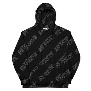 Infinite All Over Print Hoodie (White Logo)