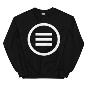Evolve Logo Sweatshirt - White Logo (Screenprint)