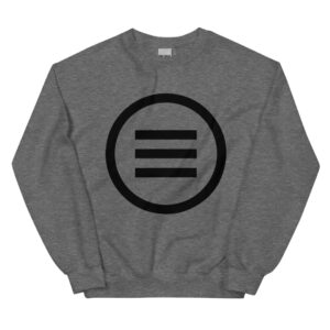 Evolve Logo Sweatshirt - Black Logo (Screenprint)