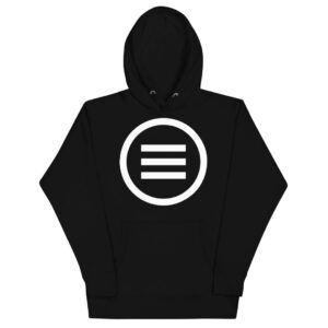 Evolve Hoodie - White Logo (Screenprint)