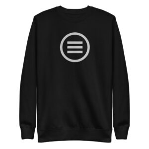 Evolve Sweatshirt - White Logo (Embroidered)