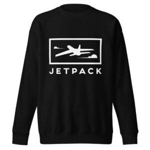 Jetpack Sweatshirt - White Logo (Variation 2)
