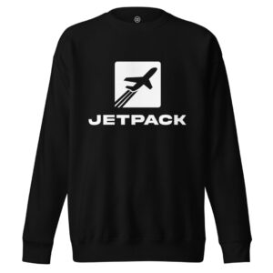 Jetpack Sweatshirt - White Logo (Variation 1)